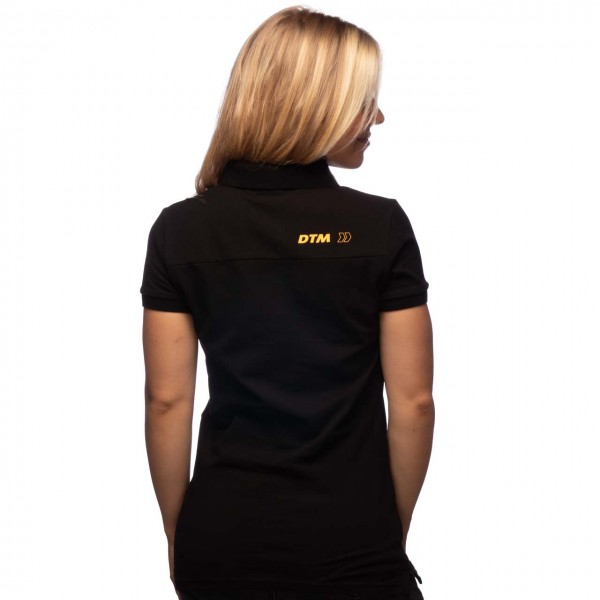 DTM Damen Poloshirt schwarz