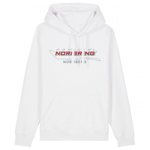 Norisring Felpa con cappuccio Logo bianco