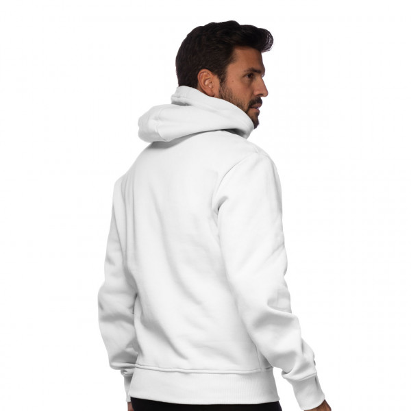 Norisring Kapuzenpullover Logo weiß