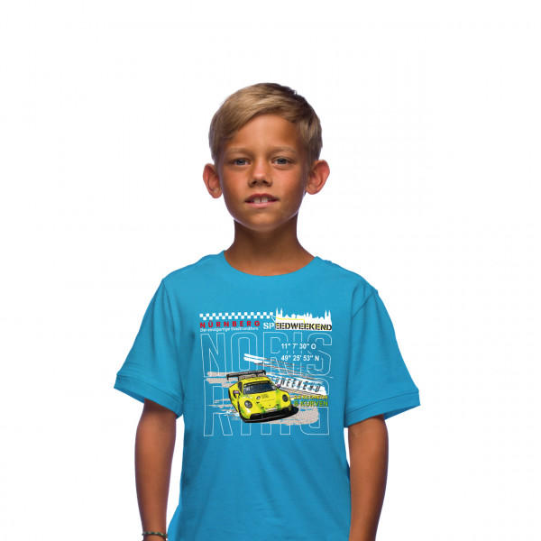 Norisring Kids T-Shirt Speedweekend blue