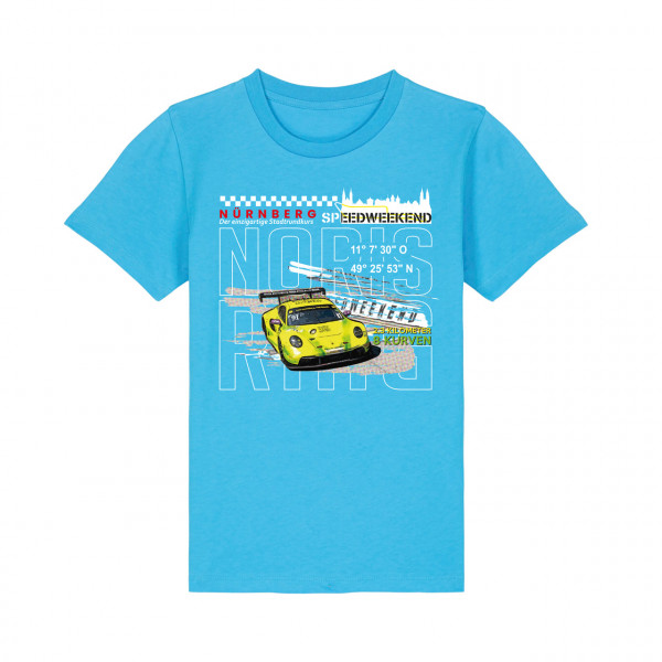 Norisring Kinder T-Shirt Speedweekend blau