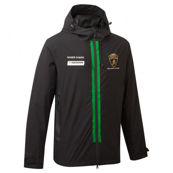 Lamborghini Team Regenjacke schwarz